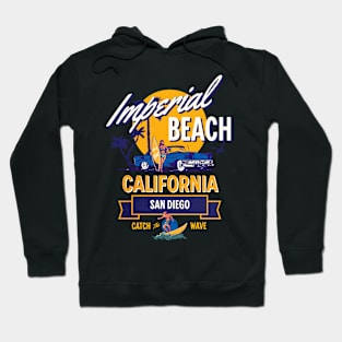 Imperial Beach California Summer Paradise Hoodie